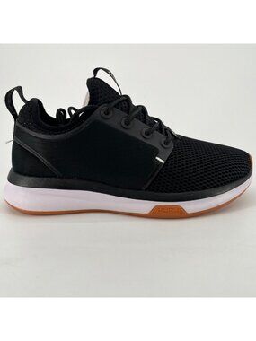Kuru Atom Womens Size 5 Black White Gum Athletic Running Walking Shoes Sneakers